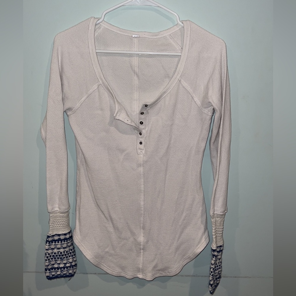 NWOT Free People Ski Lodge Top size Small